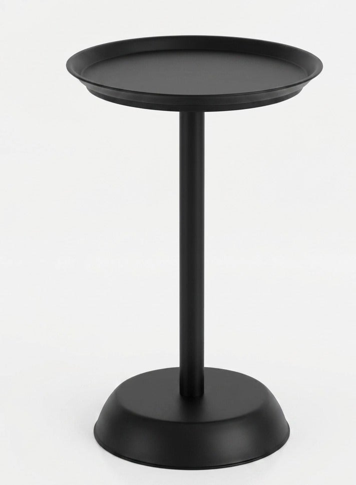 TarafCom Modern side table with a minimalist design - luxurious matte black - Image 1
