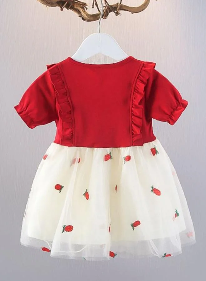 YUNIQEE Ruffled Bowknot Dress