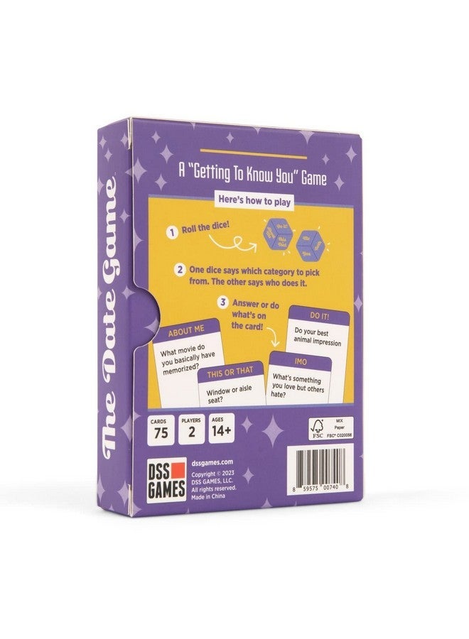 DSS Games The Date Game That's Actually Fun [A Couples Game to Play with Your Crush] Ask Fun and Flirty Questions for Date Night - Image 5