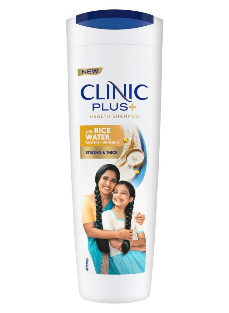كلينيك بلس شامبو كلينيك بلس القوي السميك مع بروتين الحليب وزيت اللوز لتقوية الشعر وتقليل التقصف وزيادة كثافة الشعر 355 مل - Image 1