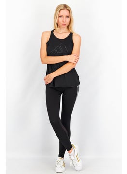 Adidas Women Sportswear Fit Sleeveless HIIT Training Tank Top, Black  - Image 3
