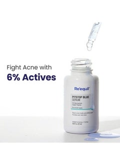 RE' EQUIL Pitstop Blue Niacinamide Serum For Acne Scars & Marks  - Image 3