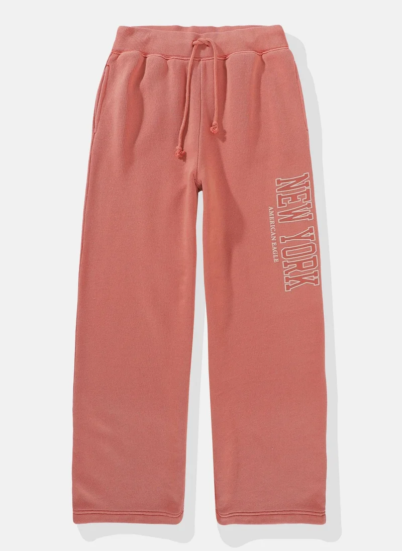 امريكان ايجل High Waist Graphic Sweatpants