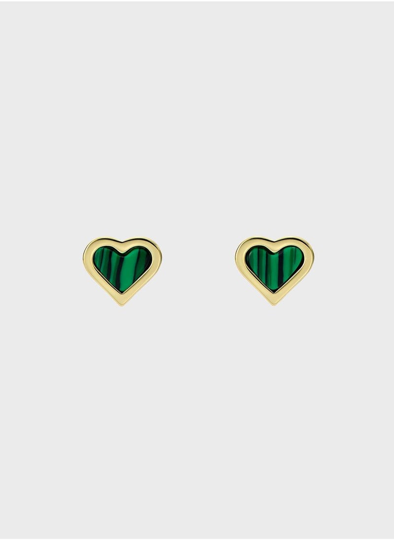 Ted Baker - Heart Detail Stud Earrings - Image 1