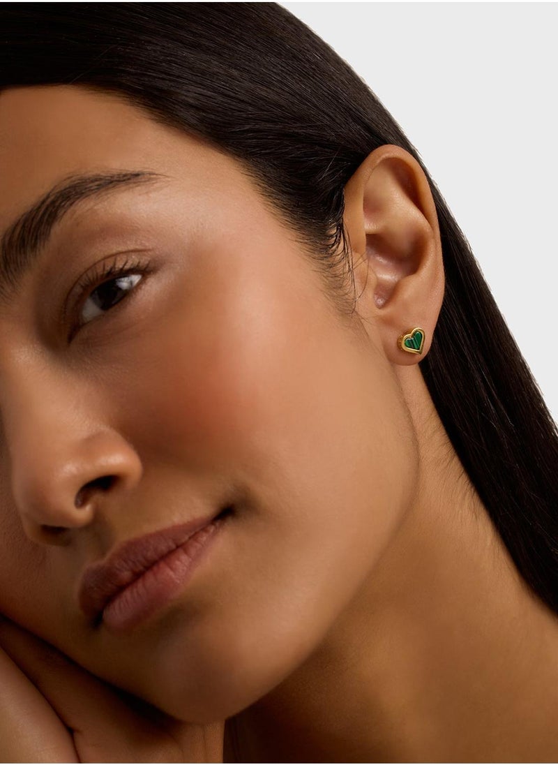 Ted Baker - Heart Detail Stud Earrings - Image 1