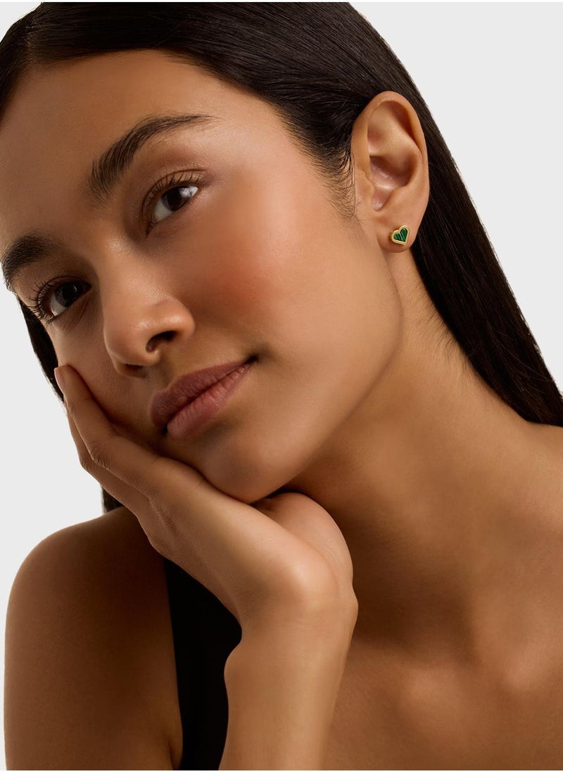 Ted Baker - Heart Detail Stud Earrings - Image 1