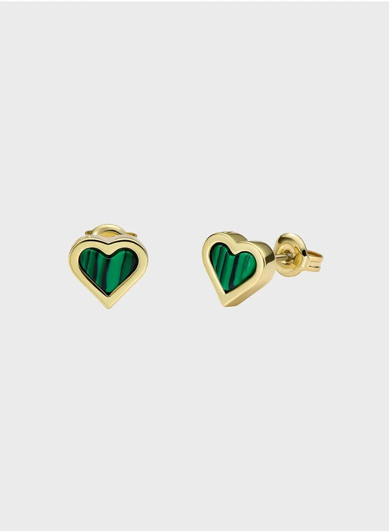 Ted Baker Heart Detail Stud Earrings