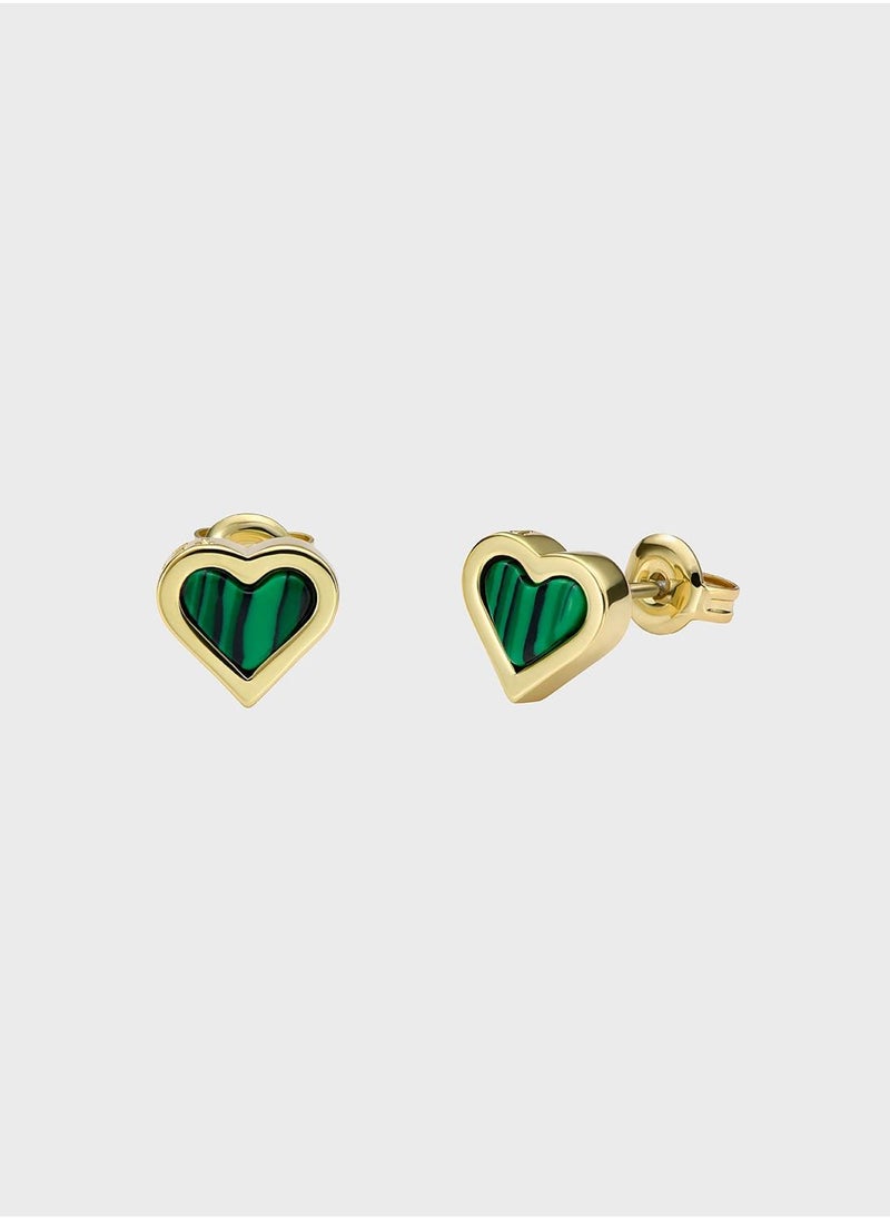 Ted Baker - Heart Detail Stud Earrings - Image 1