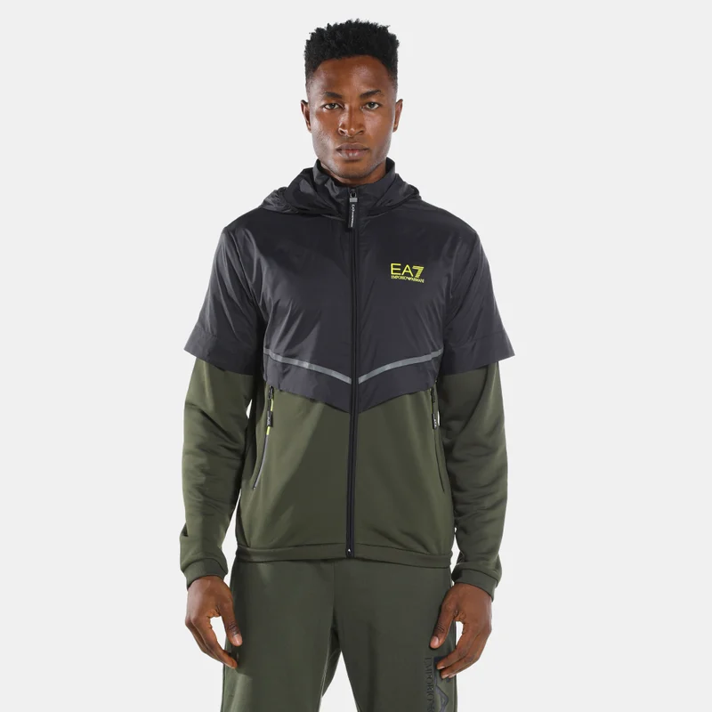 EA7 Emporio Armani Men's Train Athletic Colourblock Hoodie