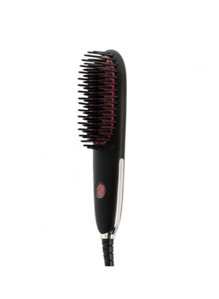 Mini Straightener Brush Black - Image 2