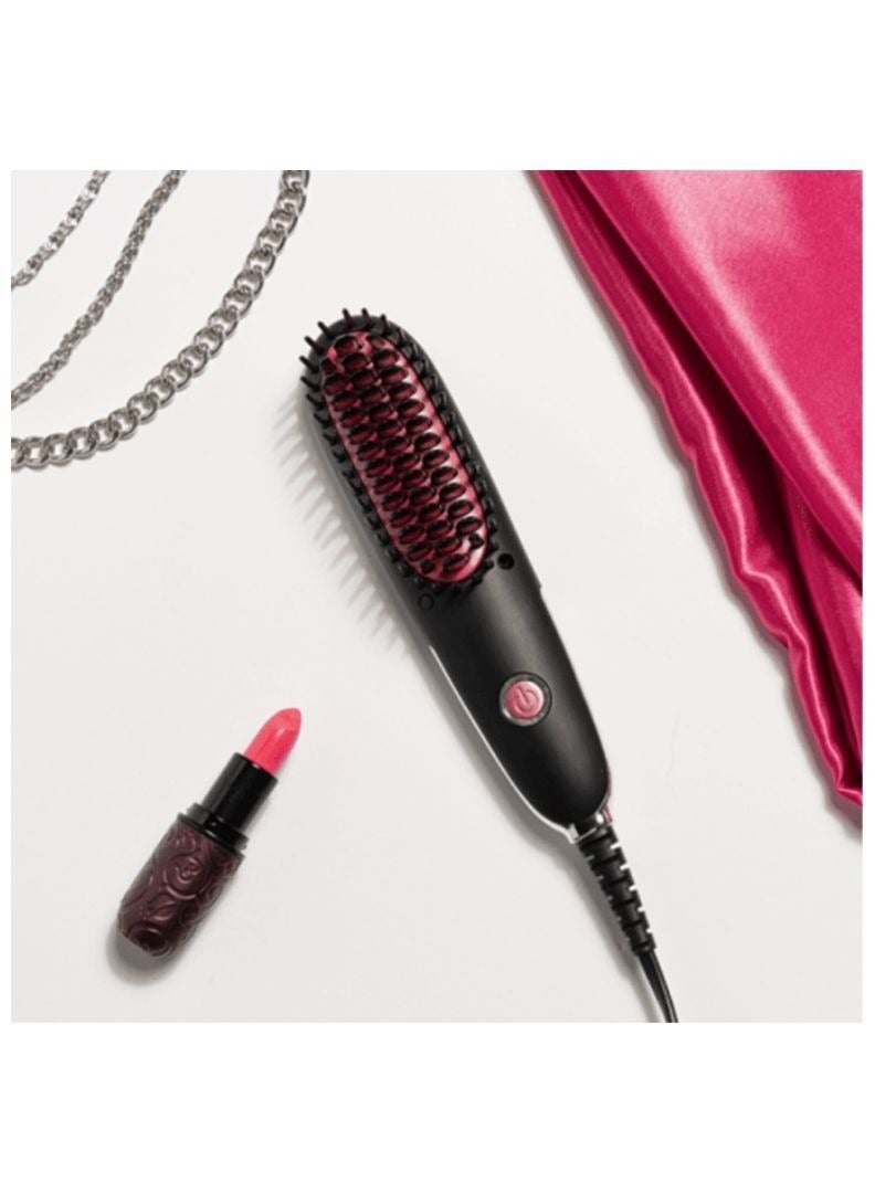 Mini Straightener Brush Black - Image 3