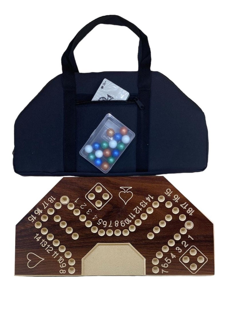 MARAH TOYS - Numbered Jackaroo game with a 40X40 bag with a saying, but don't say 2 in 1 - Image 1