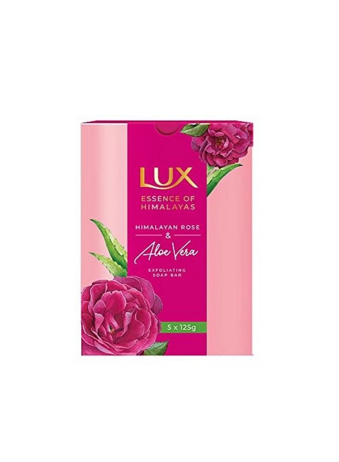 Lux Rose & Aloevera Exf Soap 5X125G - Image 1