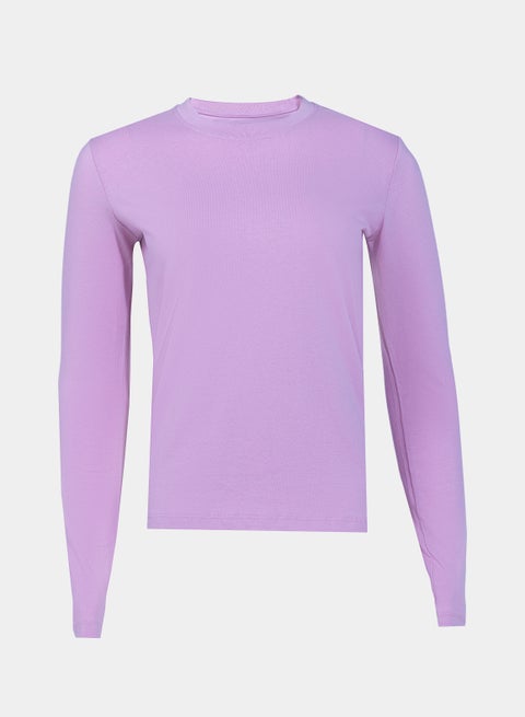 LS T.SHIRT Lilac S