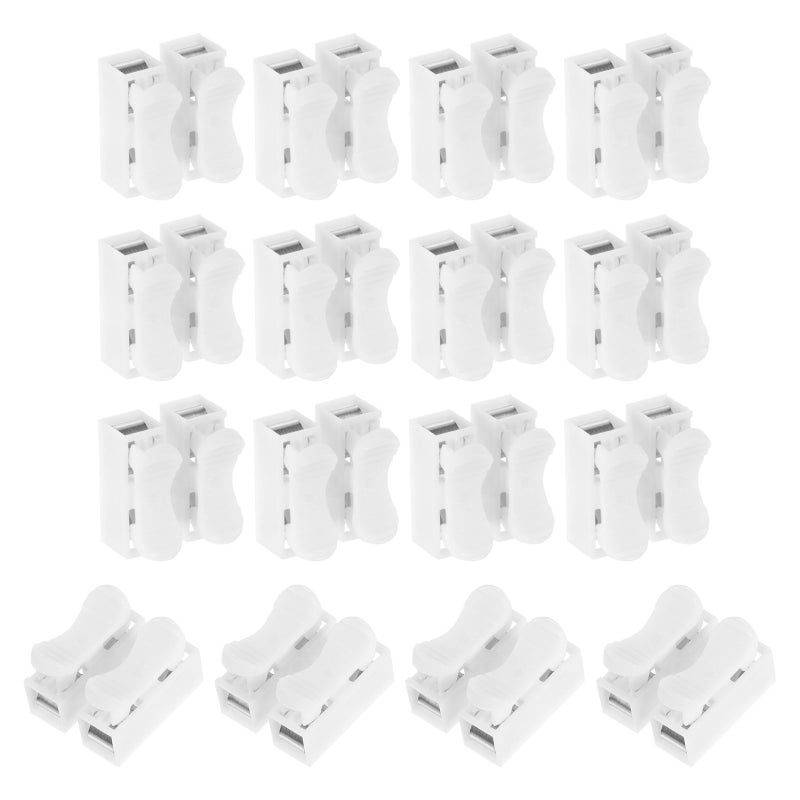 80pcs Type Wire Connectors For Strip Lights And Ceiling Lamps Spring Terminal Blocks For Electrical Wiring - Image 3