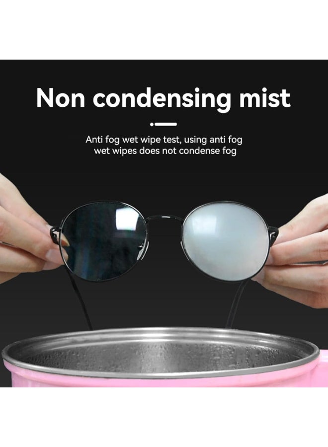 Pre-Moistened Lens Wipes - Portable Cleaning Wipes for Glasses Phones Camera Lenses Screens - 100 Count Wipes - Image 2