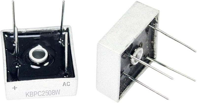 KBPC2508W Bridge Rectifier 25A 800V DIP 4 Square 10 Pcs - Image 1