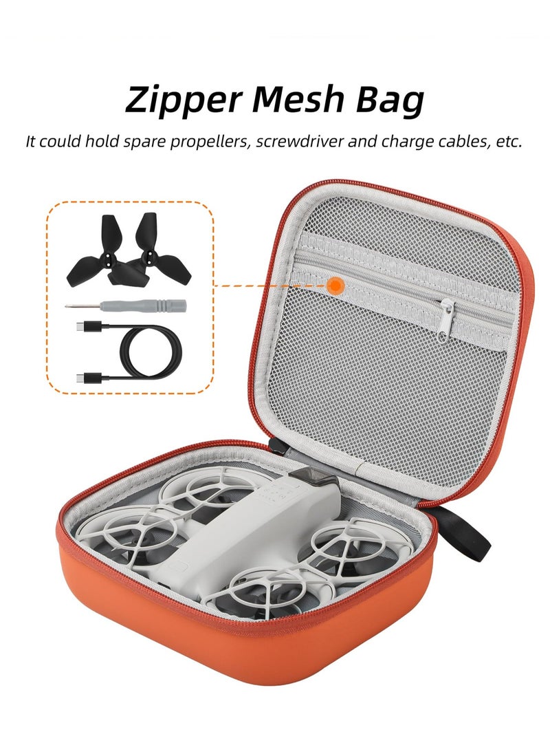 Generic - Carrying Case for DJI NEO Porable Travel Storage Bag for DJI NEO Drone Aceessories (Light Grey) - Image 1