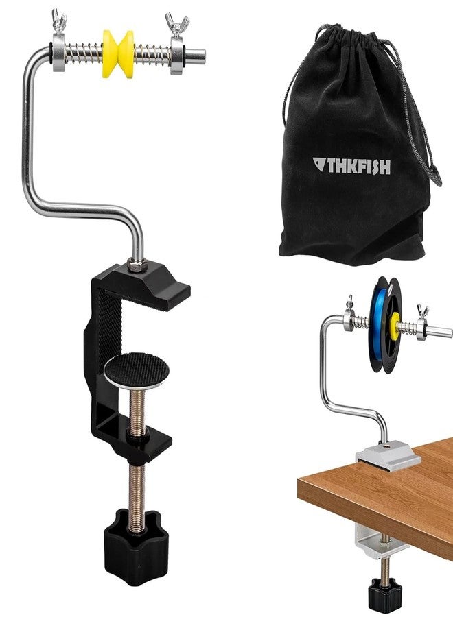 THKFISH بكرة لف خيط الصيد THKFISH - قابلة للتعديل، ثابتة، محمولة - تصميم قصير - Image 1