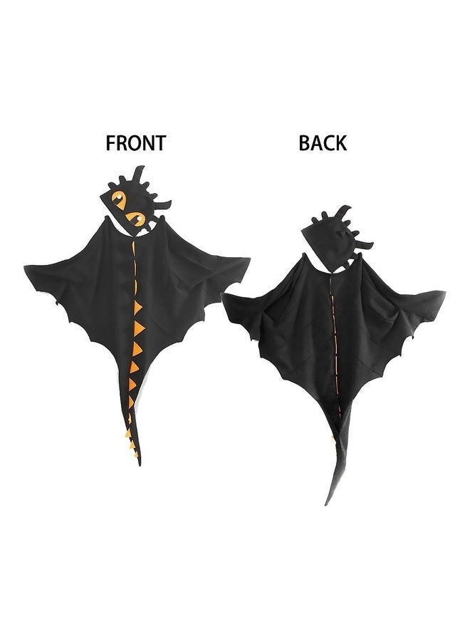 Children's Dinosaur Cloak Hat Mask Cosplay Costume Set For 3-8Year 120cm,Cape Dragon Costume Kids Dinosaur Toys Girl Gifts  Costume Party Dress Up Clothes - Image 5