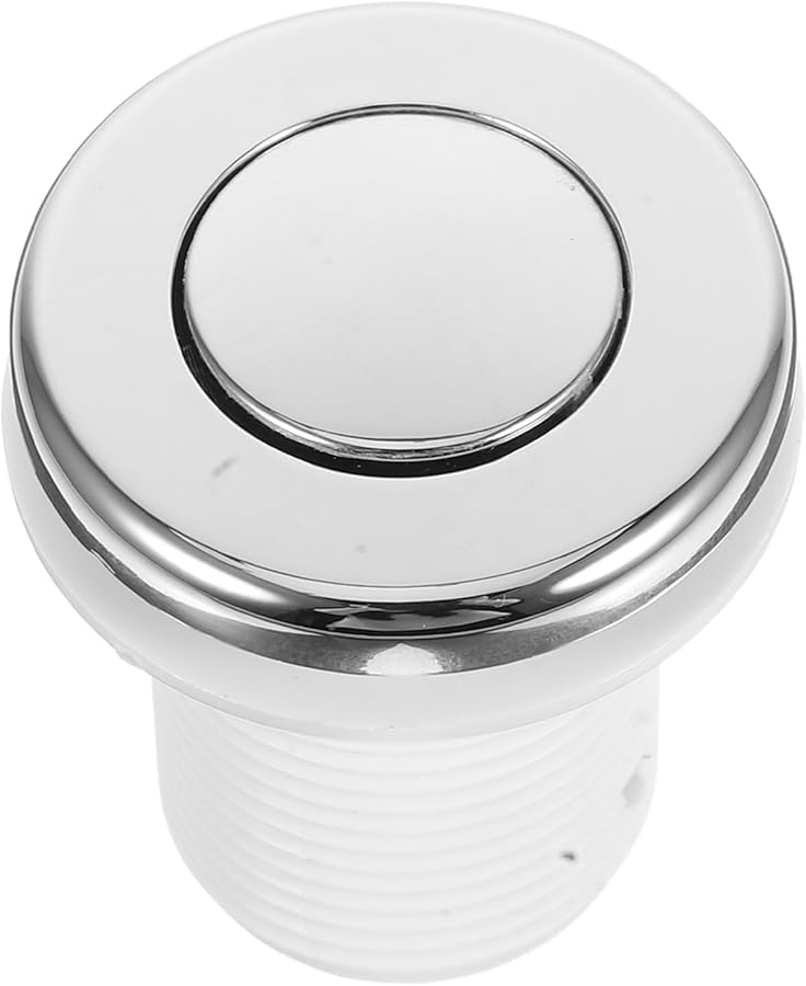 مفتاح هوائي للمطبخ لتفريغ نفايات حوض الغسيل سهل التركيب وآمن للمناطق الرطبة - Image 1