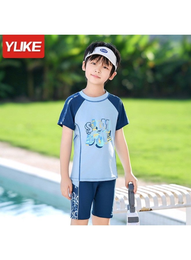 Children's Swimwear Boys' Big Children's New Split Junior High School Students Children's Swimwear Boys' Swimwear