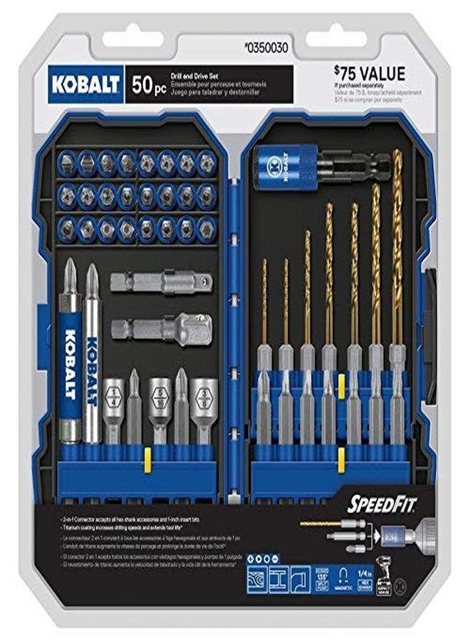 Kobalt 350030 50 pc. Drill and Driver Set - Image 1