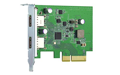 QNAP USB 3.2 Gen 2 Dual-Port PCIe Expansion Card (QXP-10G2U3A) - Image 1