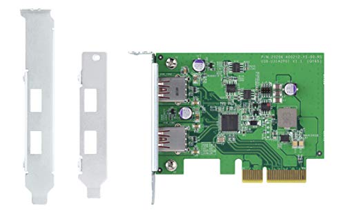 QNAP USB 3.2 Gen 2 Dual-Port PCIe Expansion Card (QXP-10G2U3A) - Image 5