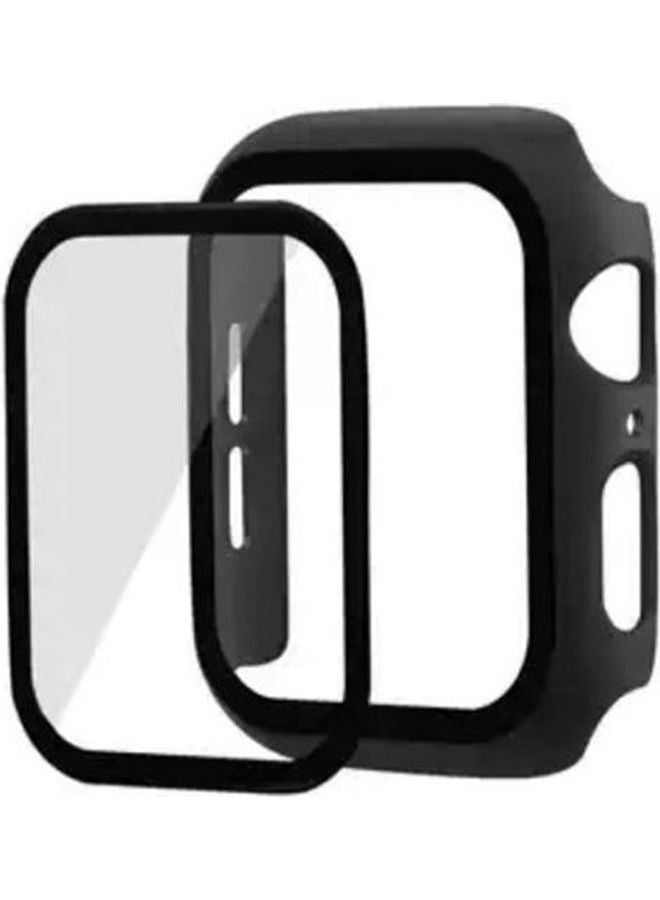 unisex Cover Full Protection Built-In Screen Protector For Apple Watch 44 Mm