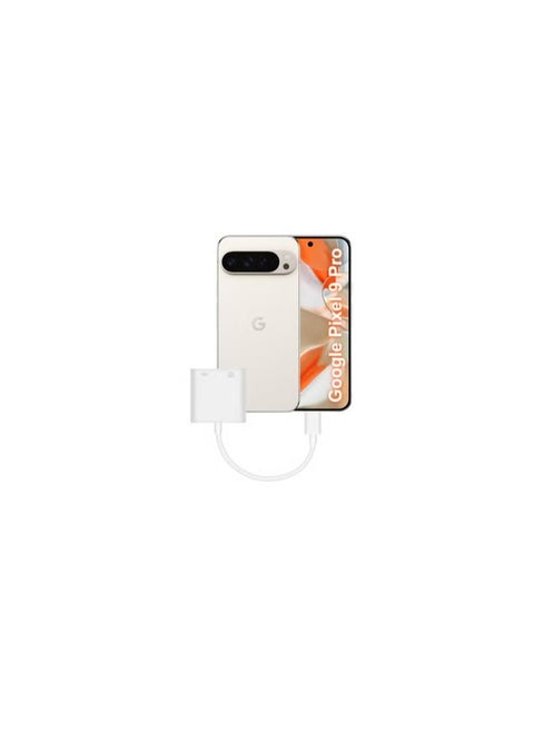(For Google Pixel 9 Pro) USB-C Camera Adapter Plug and Play 3.0 OTG Adapter with Charging Port Support Card Reader, USB Flash Drive, Keyboard and Mouse