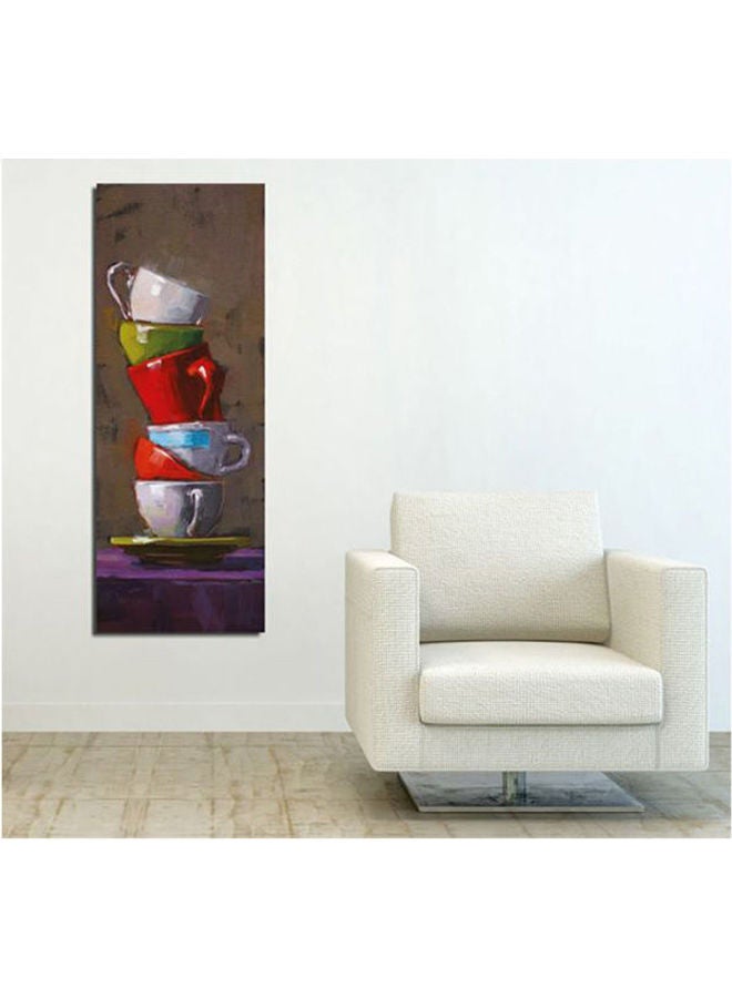 SYMPHONY Wallity Whale Pc086 Decorative Painting On Canvas Xxl Wood Multicolour - Image 2