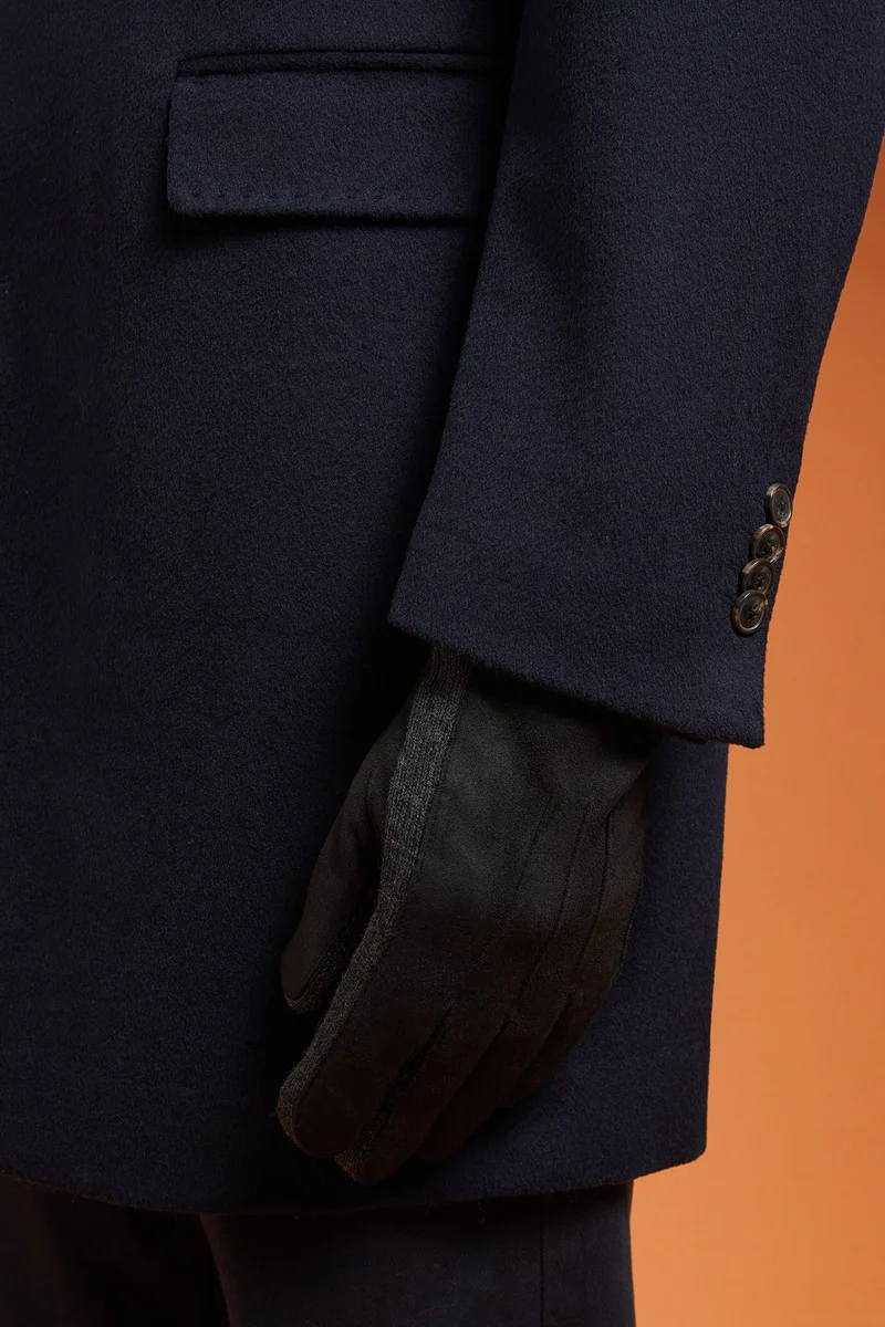 دوبل غانغر Men's knitted gloves - Black/Anthracite