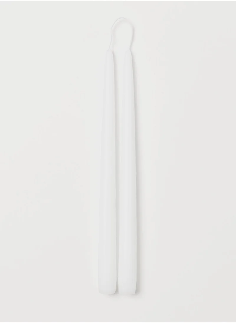 H&M 2-Pack Tapered Candles