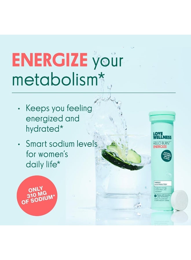 Love Wellness Hello Burn Energize Electrolytes for Women - Image 2