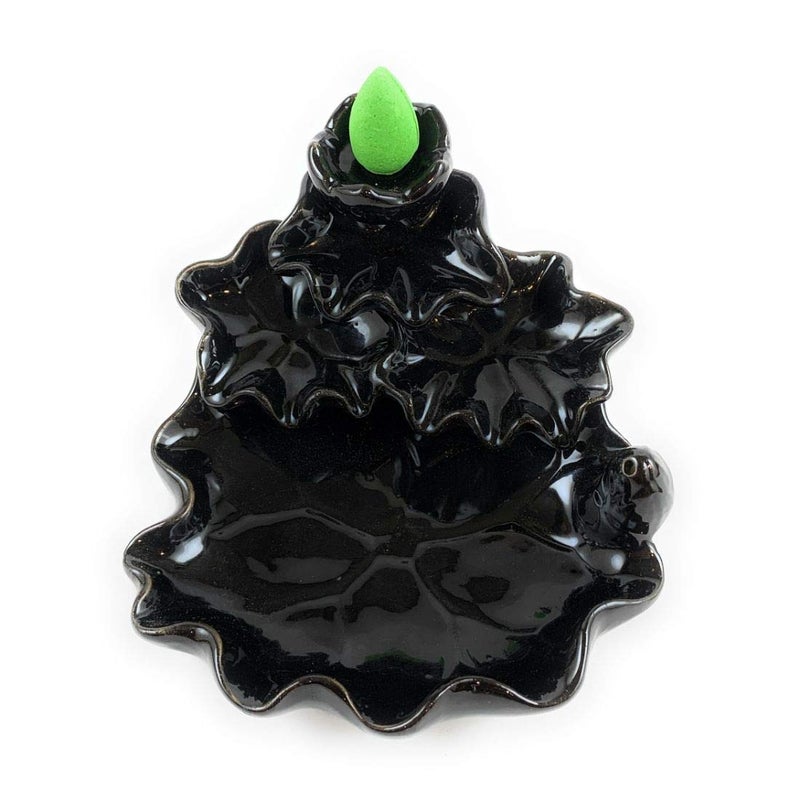 NYRWANA Ceramic Smoke Fountain 11 x 12 x 8 cm Black - Image 4