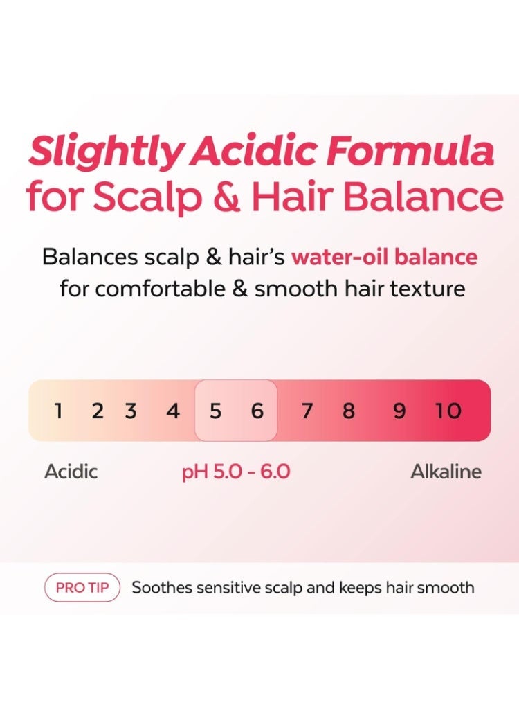 A'pieu Raspberry Vinegar Hair Mist 105ml – Smoothing Scalp Spray Paraben Sulfate Silicone Free Korean Hair Care - Image 4