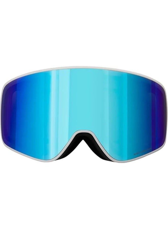 Red Bull Spect Eyewear Snow Goggle RUSH-15BL3_White Lens with Blue mirror - Image 2