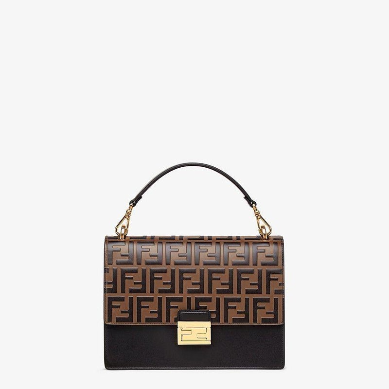 FF Fendi Chain Baguette Women's Bag Camera bag Italian Style Handmade Bag - Image 4