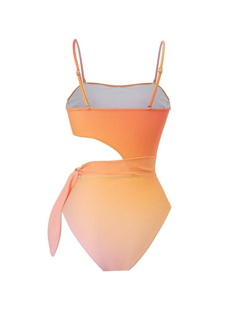 Generic 2-Piece New Style Bikini Women's Swimsuit With Skirt Holiday Beach Dress Women's Retro Swimsuit Summer - Image 4