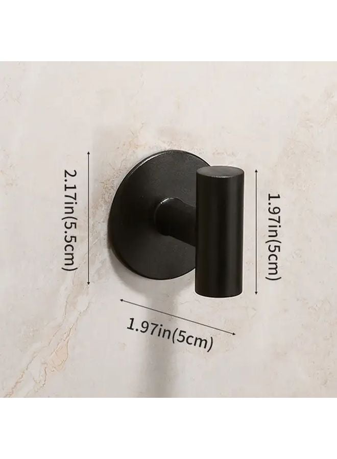 Rose Golden Self Adhesive Waterproof Hooks 4 Pack For Wall Closet Towel Coat - Image 4