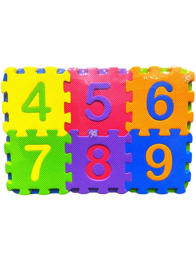 ستوريو مكعبات تعليمية من إسفنج أحجية من ستوريو لتعليم الحروف والأرقام للأطفال، من 0 إلى 9، سجادات تعليمية متشابكة للأطفال | مقاس كل مكعب 11.5 × 11.5 سم، سمك 9 مم - Image 2