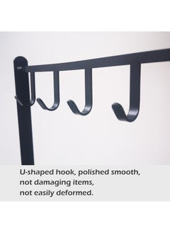 Hihonor Necklace Holder Stand Jewelry Stand Ring Organizer Necklace Display organizer Jewelry organizer (Black)  - Image 2
