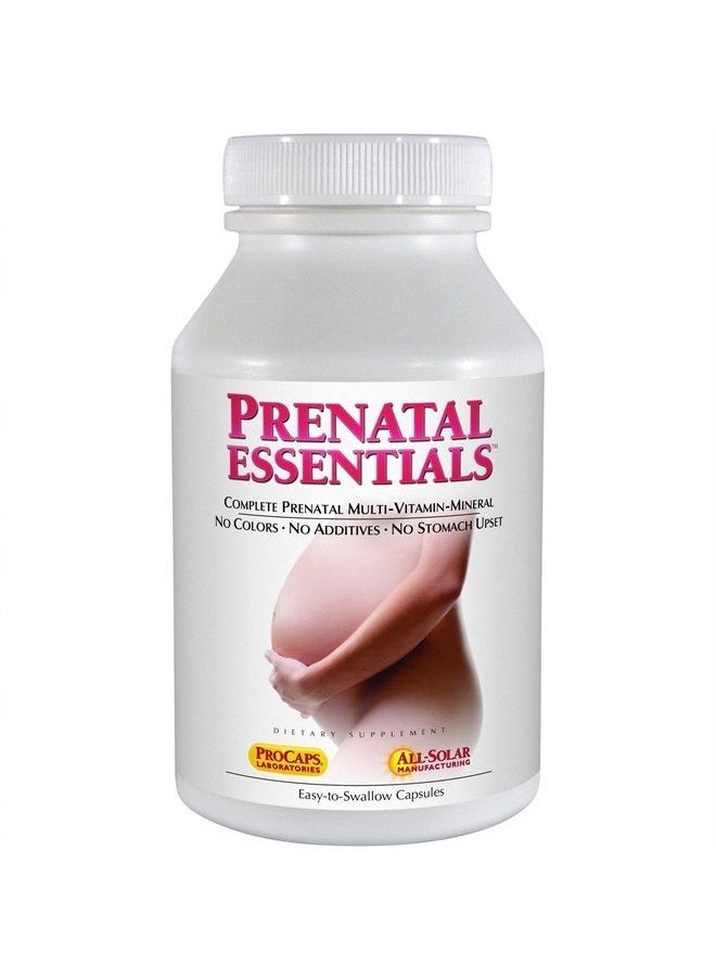 Andrew Lessman - Prenatal Essentials 60 Capsules - Complete Prenatal Multivitamin, No Dyes, No Additives, Gentle to Sensitive Stomachs. All Key Nutrients Required Before, During & After Pregnancy - Image 1