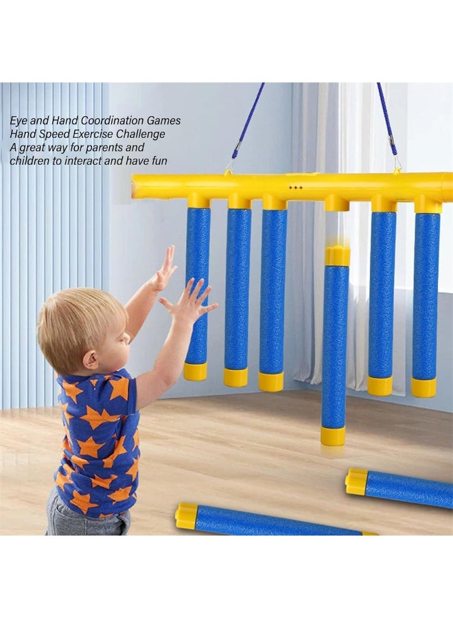 Reaction Time Training Toy for Kid and Adults, Reflex Challenge Game, Hand Eye Coordination, Catching Sticks Games  - Image 2