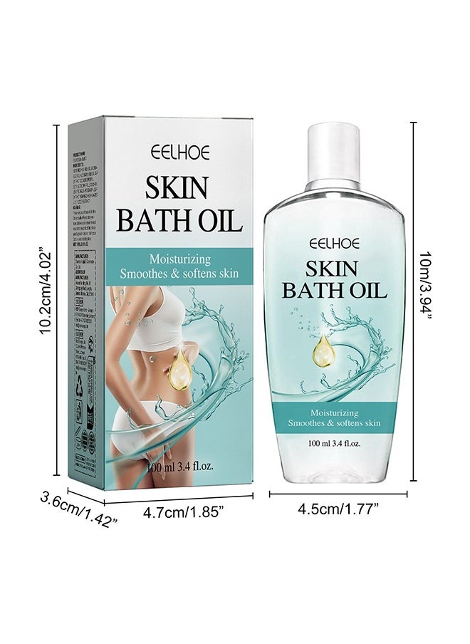 EELHOE Skin Bath Oil - , Original Skin Bath Oil So Soft, Skin Moisturizing Smoothes And Softens Skin Soft, Skin Moisturizing Smooths And Softens Dry Or Rough Skin 100ML  - Image 3