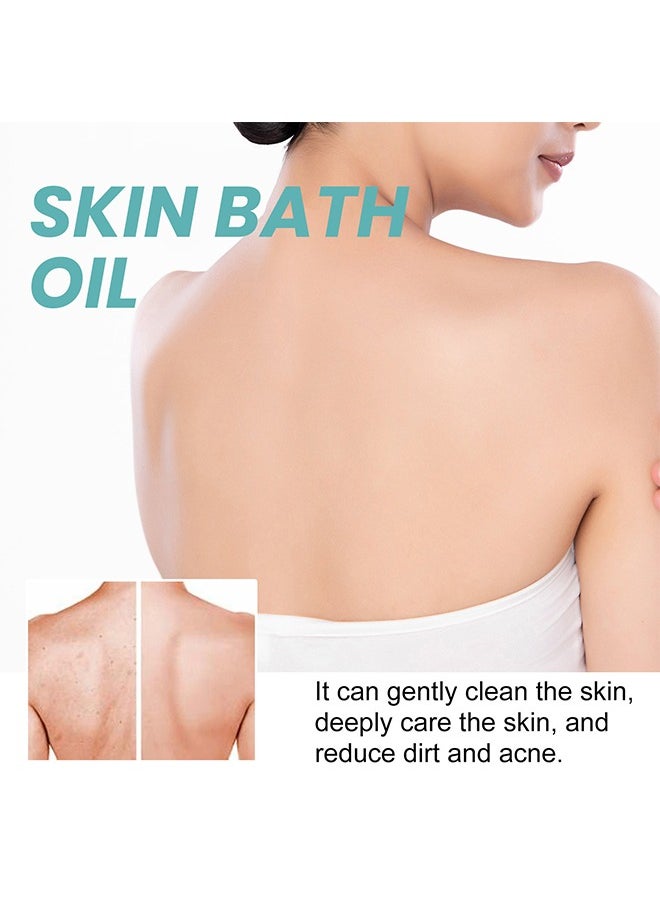 EELHOE Skin Bath Oil - , Original Skin Bath Oil So Soft, Skin Moisturizing Smoothes And Softens Skin Soft, Skin Moisturizing Smooths And Softens Dry Or Rough Skin 100ML  - Image 2