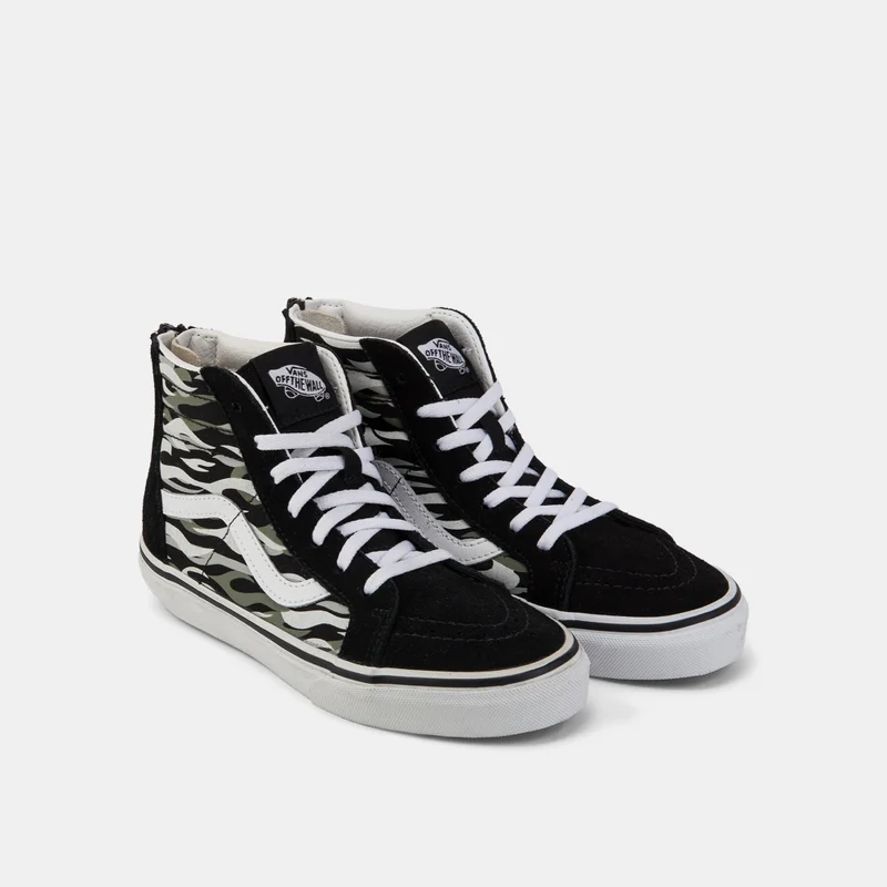 فانز حذاء Sk8-Hi بسحاب للأطفال