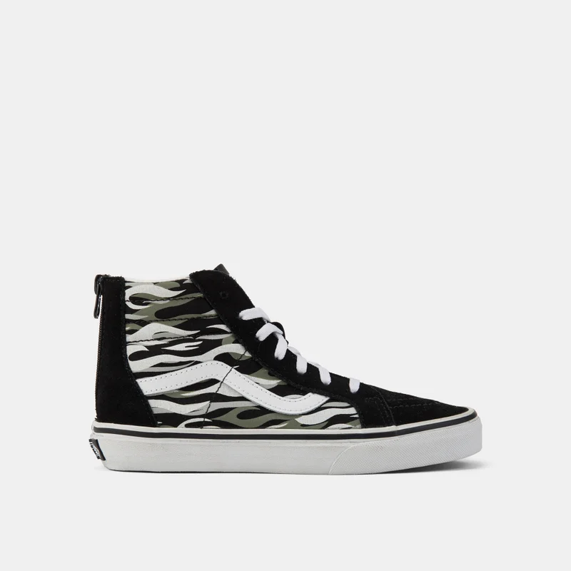 فانز حذاء Sk8-Hi بسحاب للأطفال