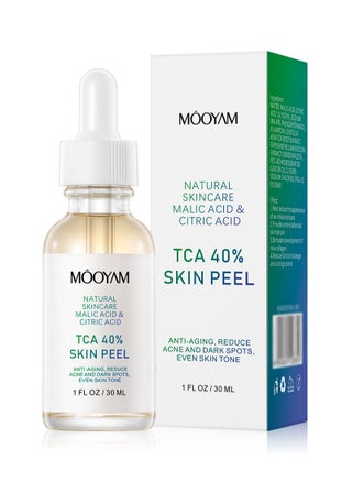 40% TCA Chemical Peeling Serum with Malic and Citric Acid for Dark Skin, Dark Spots and Acne Spots, Natural Skin Care - 30 ml/1 fl oz (TCA 40%) - pzsku/Z6B1213C06F3E2D5DA7E3Z/45/_/1715594550/c2e4d816-3865-4960-b72a-664fe49d8c0e